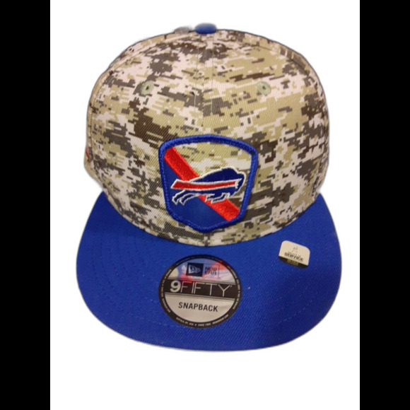 New Era Buffalo Bills NFL 9Fifty 2023 Salute To Service Snapback Hat OSFM NWT - Picture 10 of 10